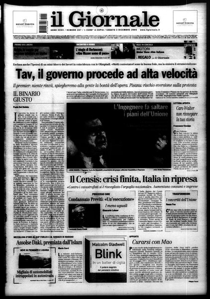 Il giornale : quotidiano del mattino